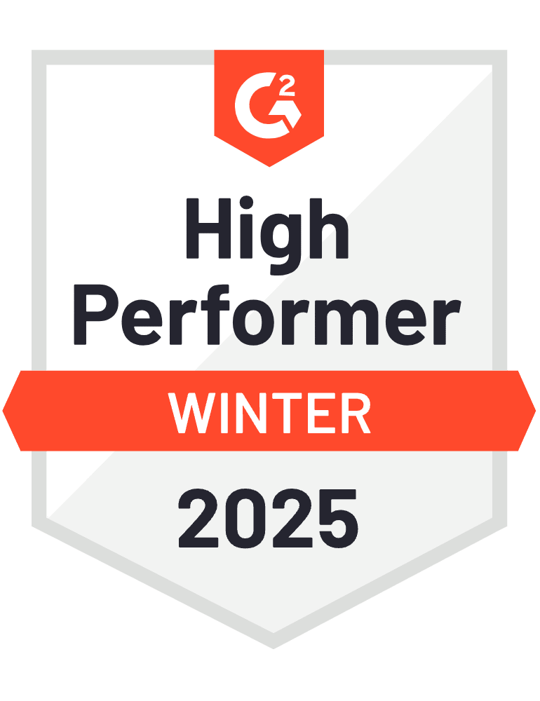 G2 High Performer Winter 2025