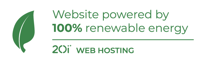 Powered By 20i Green Web Hosting