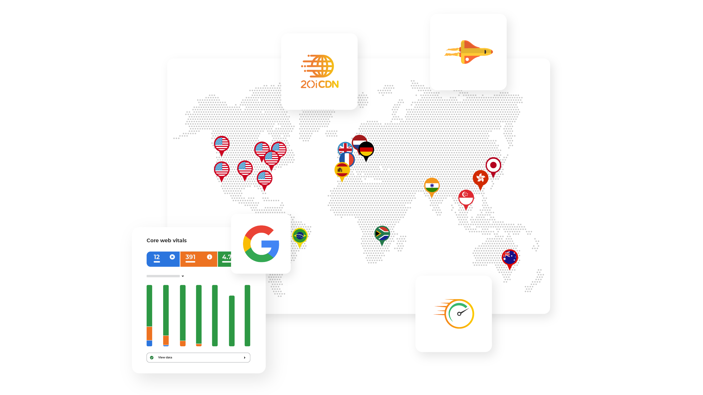 Global CDN pre-caching