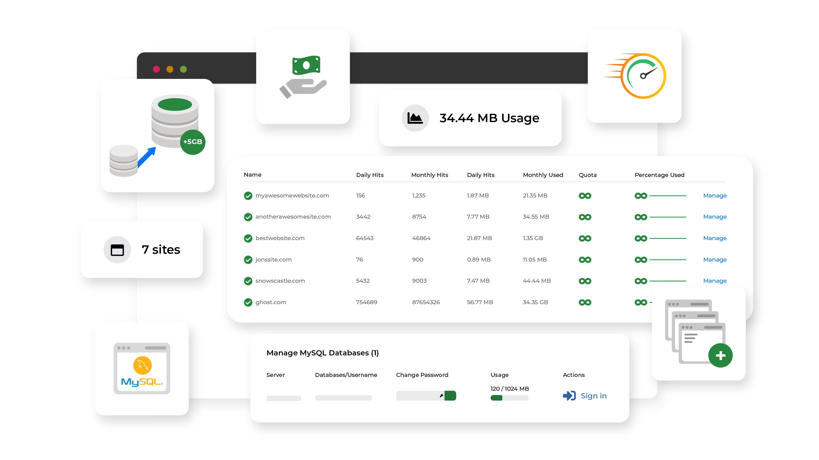 Bigger MySQL Storage