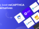 Graphic showing the logos of reCAPTCHA alternatives