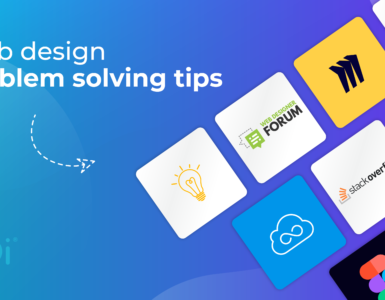 Web design problem solving tips