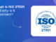 What is ISO 27001 and why is it important heading